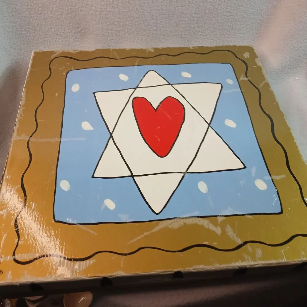 Jewish Wisdom Sandra Magsamen Jewish Wedding Plate I am my Beloved Silvestri VTG